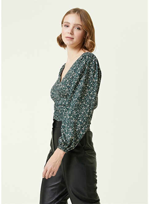 Women's Oil Blouse