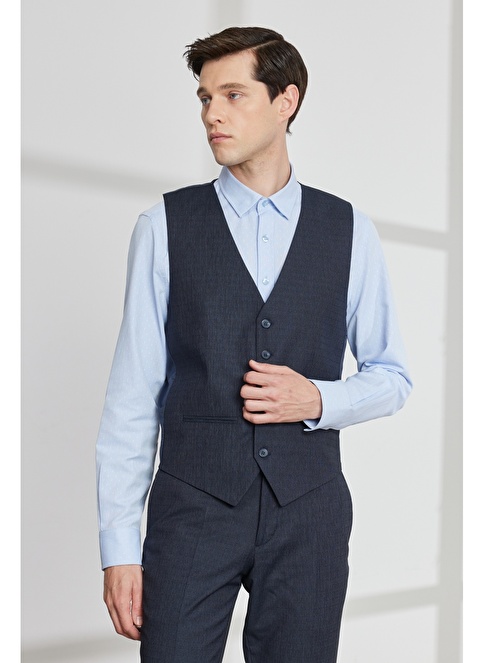 Extra Slim Fit Dovetail Vest Suit