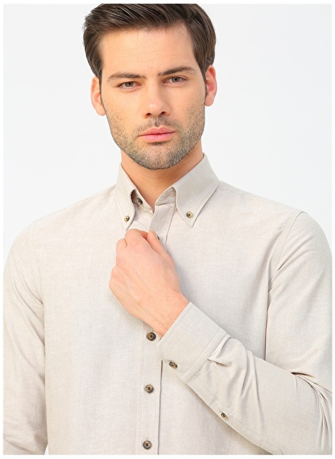 Altınyıldız Classic Beige Shirt