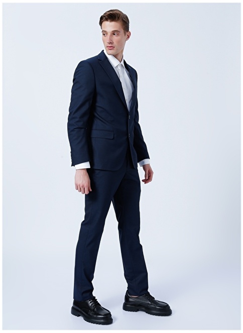 Altınyıldız Classics Normal Waist Slim Fit Navy Blue Men's Suit 4A3022200068