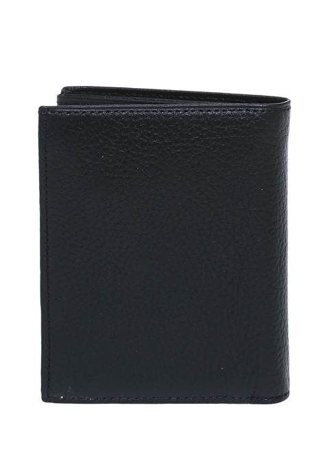 Factory Black Men's Leather Wallet FRK218