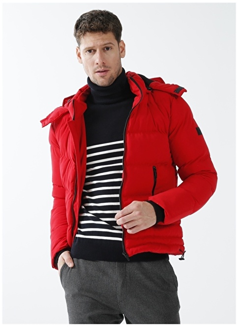 Factory Red Men's Coat MORGAN