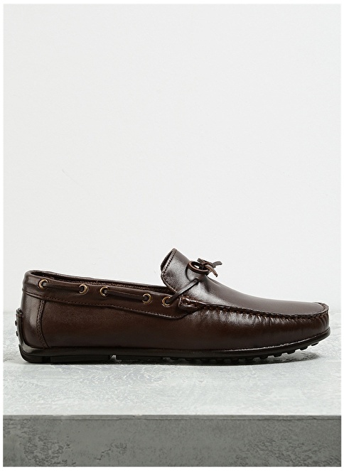 Factory Leather Brown Men's Loafer SILVES