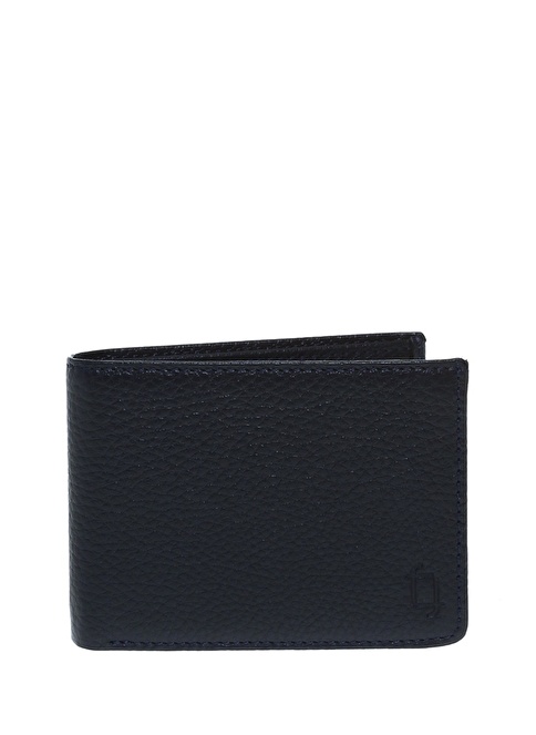 Factory Navy Blue Men's Leather Wallet FRK237