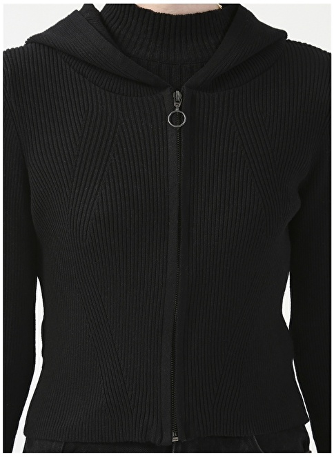 Factory Black Women Cardigan KARTE