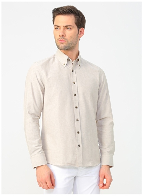 Altınyıldız Classic Beige Shirt