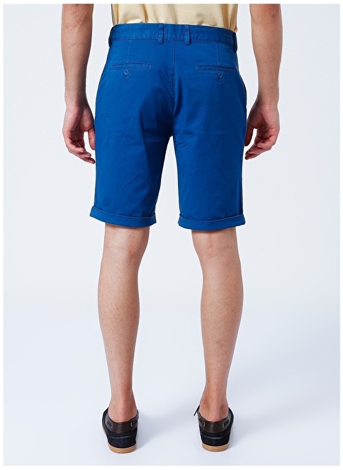 Factory Normal Waist Basic Saks Men's Bermuda Shorts NARSY