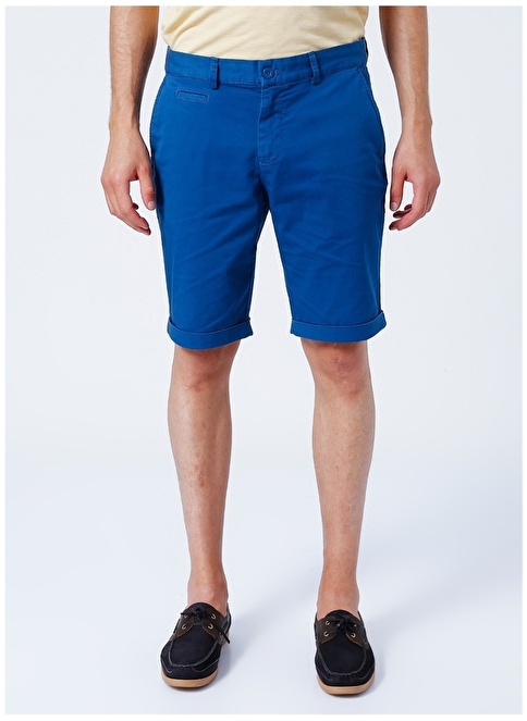 Factory Normal Waist Basic Saks Men's Bermuda Shorts NARSY