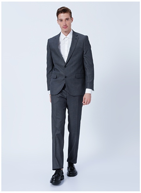 Altınyıldız Classics Normal Waist Regular Fit Gray Men's Suit 4A3022200034