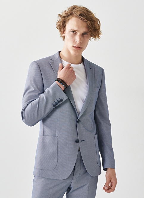 Extra Slim Fit Mono Collar Classic Suit