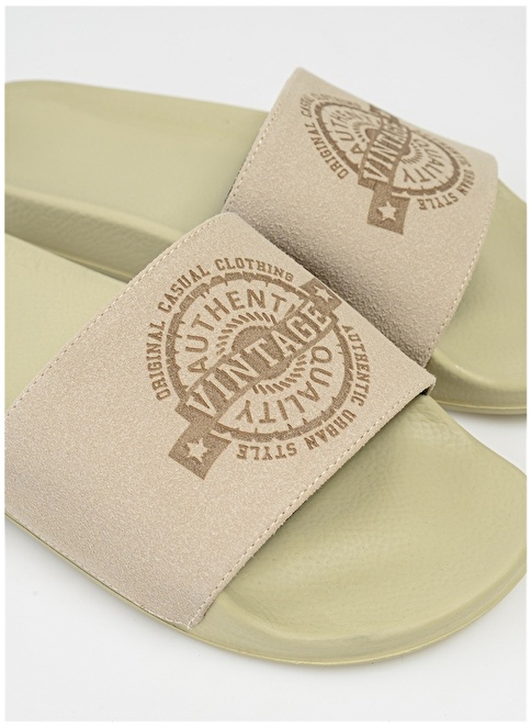 Factory Beige Men's Slippers