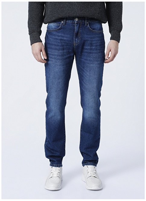 Factory Slim Fit Blue Men's Denim Pants CLK 04