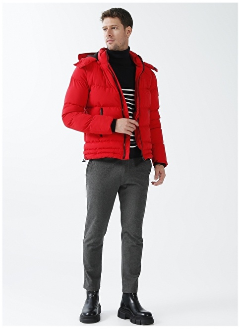 Factory Red Men's Coat MORGAN