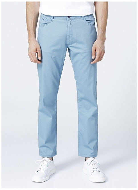 Altınyıldız Classics Blue Dobby Muške Pantalone