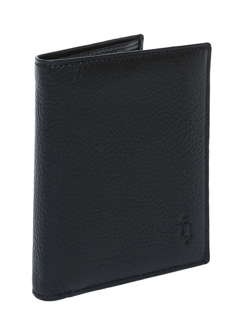 Factory Black Men's Leather Wallet FRK218