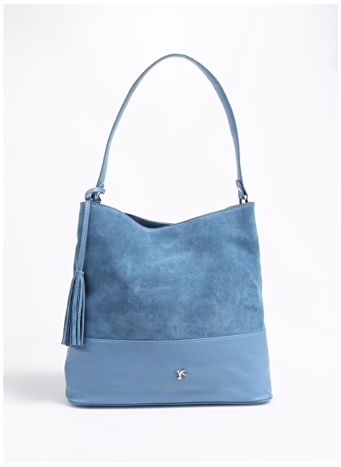 Factory Blue Women 375x305x13 Kožna Sintetička Torba SUEDE-AJEDA